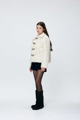 COZY FUR JACKET / WHITE