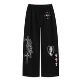 アッシャー クロスグラフィックスウェットパンツ