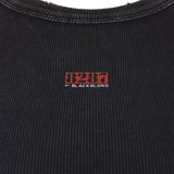 8287 Logo Vintage Sleeveless Tee (Charcoal)