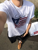 ヴィンテージクライド アメリカンフラッグ 半袖Tシャツ 3C