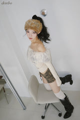 Leopard Strap Mini Short Pants
