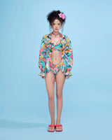 Floral patterned shirt - SHORE SHIRT