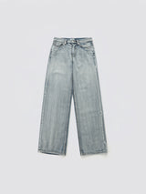 Buckle Denim Pants