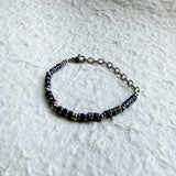 Silver Dot Bead Bracelet