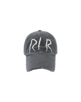 RIR DESTROYED WASHED CAP (GRAY)