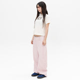  WH Check Patch Tee - Ivory