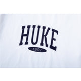 HUKE ロゴスケート半袖シャツ (ホワイト)