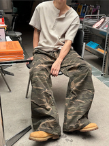 [Unisex] ワッフルヘンリーネックハーフスリーブ (4color)