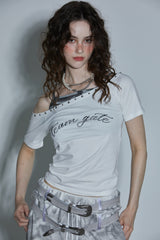 レイヤーハーフTシャツ