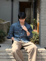 Ain denim trucker jacket
