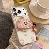 ブリングブリンググリッターシェフパピートックスマホケース