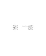 [925 silver] Deux.silver.171 / シンプル デュー ピアス (3mm)