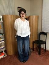 Edge denim pants