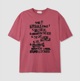ワネレタリング オーバーフィット半袖Tシャツ