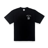 "BLESSED VIRGIN" プリント半袖Tシャツ