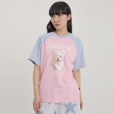 グルム イラスト ラグラン ハーフスリーブ Tシャツ