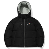 CHERRY REVERSIBLE SHORT DOWN JUMPER [BLACK]