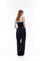 MELLIFLUOUS STRING TUBE TOP / BLACK