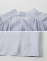 [SHOPPERMADE] MK モダールパフタイブラウス (3color)
