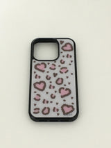 heart leopard (gray) case 