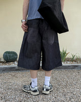 Haven Check Pocket Bermuda Denim Pants