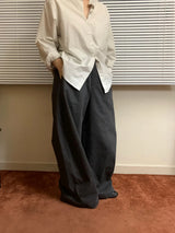 French wide pants
