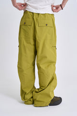 Stone nylon string cargo pants
