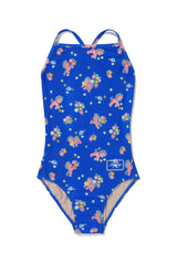 [Spring Pony_blue] One Piece Swimsuit