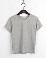 Robuck Basic Round Short Sleeve T-Shirt