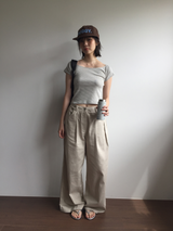 Muse Off-shoulder T-shirt (3color) 