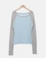 Tarom Raglan Long-Sleeve Knit Top