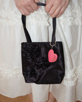 VANLENTINE HEART BRUSH KEYRING (PINK)