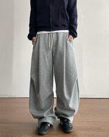 Drop Curved Bonded Sweatpants