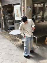No.1389 C vtg ニットジップアップ (3color)