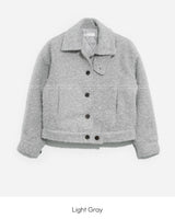 Button Wool Jacket