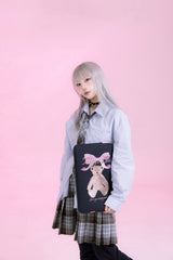 Teddys iPad/ラップトップ 15インチ (ネイビー)