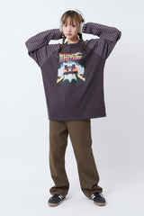 Future raglan stripe over long sleeve