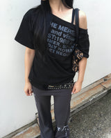 レタリングオフTシャツ