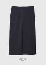 [SHOPPERMADE] Classic Mood Low-rise Maxi Skirt (2color)