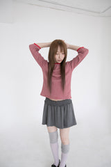 button shirring short skirt pants(2colors)