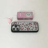 heart leopard (gray) case 