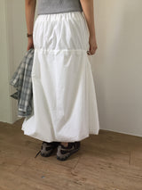 Stopper Nylon Balloon Skirt (2color)