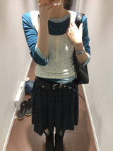 【即日発送】YWD STUDDED WALLET BELT (1color)