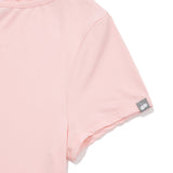 KIRSHレタリングスリムフィットTシャツ [サーモン]