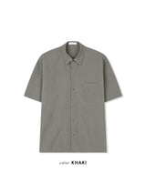 マーズ シアサッカー ハーフ シャツ