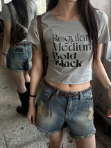 [S/S] レギュラープリンティングハーフTシャツ(3color)