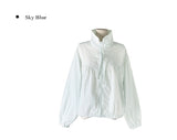 Colsin Shirring Cut Strap Windbreaker