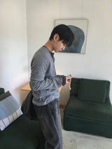 カルリブヘンリーネックボタンロングスリーブ 3C