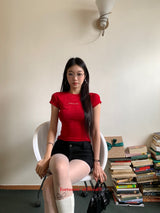 BEST Red Like Short Sleeve Tee