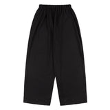 クラシックボタンバンディングスラックス (BLACK) F25QD818
